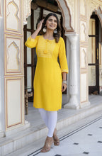 Rayon Embroidered Kurta
