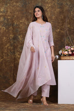 Cotton Embroidered Kurta Set