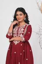 Cotton Embroidered Kurta Set
