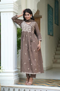Cotton Embroidered Kurta Set