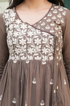 Cotton Embroidered Kurta Set