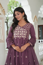 Cotton Embroidered Kurta Set