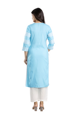 Rayon Embroidered Kurta