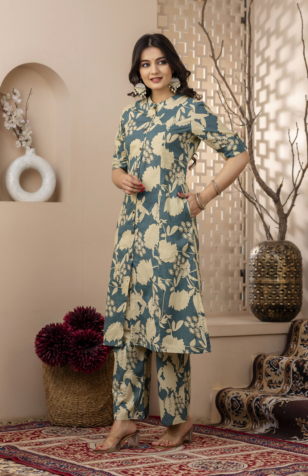 Cotton Printed Co-Ord Set