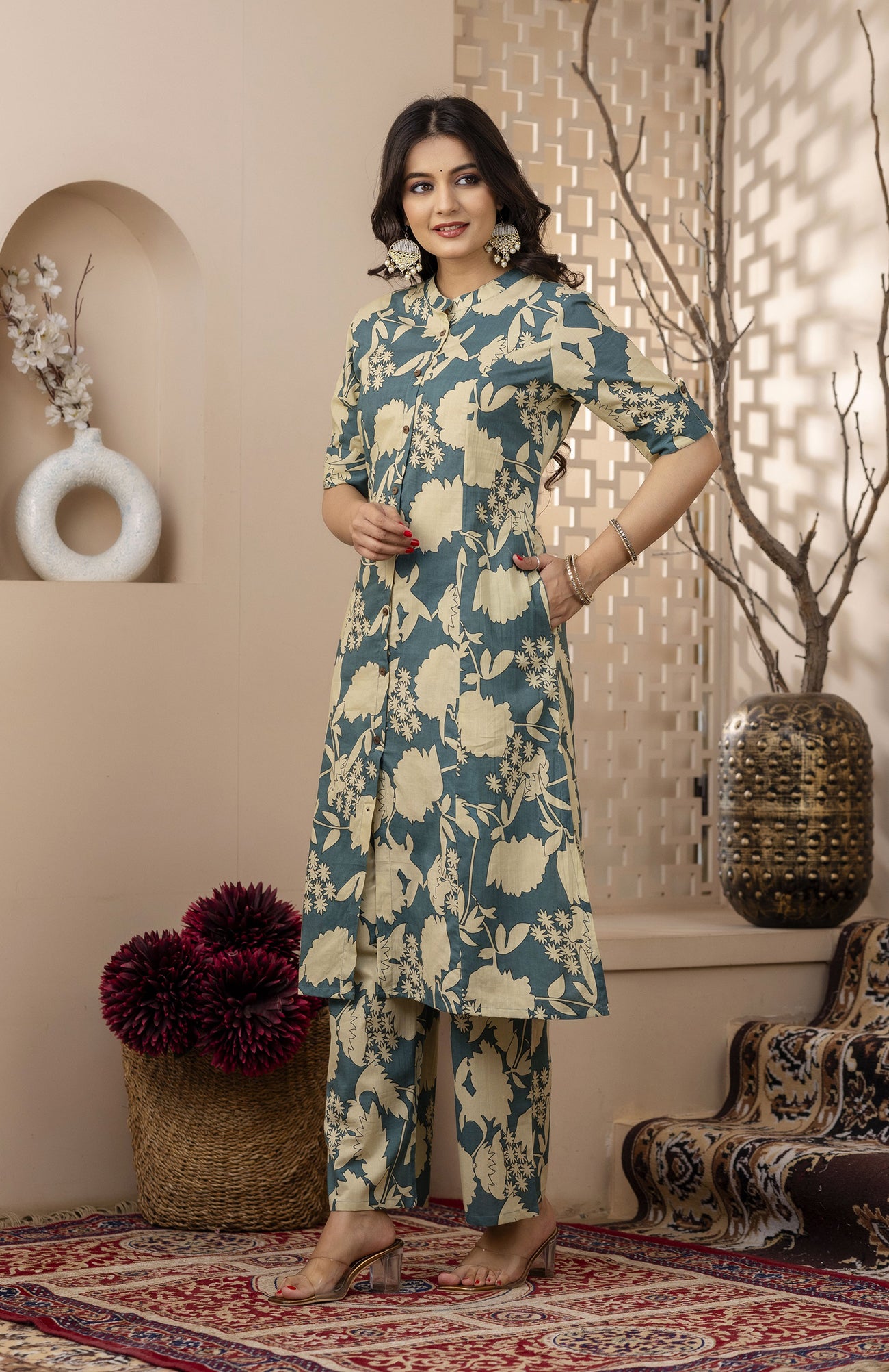 Cotton Printed Co-Ord Set